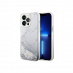 GUESS Dėklas Guess GUHCP14XLCSGSGH iPhone 14 Pro Max 6.7" balta|baltas hardcase Liquid Glitter Marble