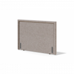 Sleepwell RED/BLACK LINED HEADBOARD / 90x127x11 / BOLSHOI Light Grey (23)