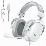 Fifine Technology Fifine Technology FIFINE AmpliGame H9 Baltas (Juodos) Žaidimų Ausinės