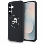 Karl Lagerfeld Case Karl Lagerfeld Silicone Karl&Choupette Heads MagSafe for Sa