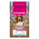 Eukanuba Sausa barība kucēniem - Eukanuba Puppy&Junior, Small&Medium, GRA