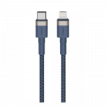 Orsen S51 Type C to Lightning 3A 1m mėlynas