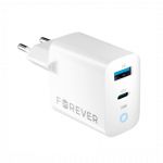 Forever TC-06 GaN Charger PD / QC / 1x USB-C / 1x USB / 20W