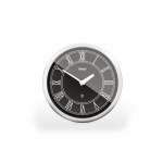 Mebus 19809 radio wall clock white/silver