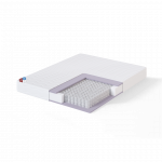 Sleepwell BLUE POCKET SPRING MATTRESS / 140x19x200 / hard / BLUE Tilde Stretch White