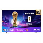 Hisense 100E7Q PRO 2,54 m (100") 4K Ultra HD Smart TV &bdquo;Wi-Fi&ldquo; Juoda