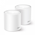 TP-Link Deco X60 Dviguba juosta (2,4 GHz / 5 GHz) Wi-Fi 6 (802.11ax) Balta 2 Vidinis
