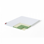 Sleepwell TOP GREEN TOP MATTRESS / 140x6x200 / Seaqual Stretch White