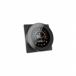 SmartWise WiFi smart thermostat, COLOR eWeLink app compatible, Type 'A' (5A), black front panel, colour touch display