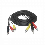 Goodbuy "Goodbuy" 3-RCA-3-RCA kabelis| 1,2 m | juodas