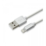 SBOX IPH7-S mobiliojo telefono laidas Sidabras 1,5 m USB A Lightning