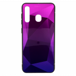 Mocco Stone Ombre Back Case Silicone Case With gradient Color For Apple iPhone 11 Pro Max Purple - Blue