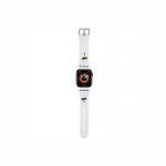 Karl Lagerfeld Karl Lagerfeld Dirželis KLAWLSLKCNH Apple Watch 42|44|45|49mm balta|baltas strap 3D Rubber Karl&Choupette Heads
