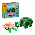 LEGO CREATOR 3 IN 1 31377 Vėžlys su Vandens Lelijos Gėle