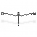 Digitus DA-90362 monitoriaus laikiklis arba stovas 68,6 cm (27") Stalas Juoda