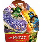 LEGO Ninjago Nya prie&scaron; mutantą monstrą ant spinnerio 71849