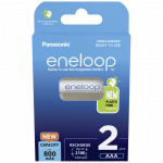 Panasonic Rechargeable Batteries ENELOOP BK-4MCDE/2BE AAA, 800