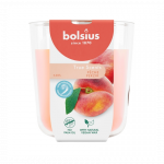 Bolsius Žvakė su kvapu stiklinėje &bdquo;True Scents&ldquo; &Oslash;97x85mm, persikų spalvo