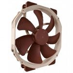 Noctua NOC-NF-A15-PWM Kompiuterio korpusui Ventiliatorius 14 cm Rusvai gelsvas, Ruda 1 vnt