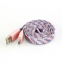 Sbox USB-Micro USB 2.0 M/M 1m colorfull blister rose USB-103CF-P