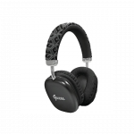 Guess Bluetooth ausinės GUBHK1GCTCSK GCUBE METALLIC SCRIPT LOGO juodas