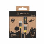 Tactical Taktinis Stinger kabelis USB-C USB-C 1,5m Juodas