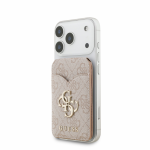 Guess PU 4G Mirror MagSafe Cardslot Stand Pink