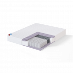 Sleepwell BLUE POCKET PLUS SPRING MATTRESS / 90x23x200 / hard / BLUE Tilde Stretch White
