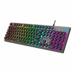 HP Poly HP K500Y Membraninė Klaviatūra žaidimams RGB / USB / ENG
