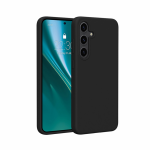 Telforceone Etteri silikoninis dėklas Samsung Galaxy S25 Plus juodas