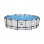 Bestway 561FJ antžeminis baseinas Karkasinis baseinas Apskritas 26000 L Pilka, Balta