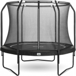 Salta Premium žemės kombinuotas 366 cm trampolinas juodas