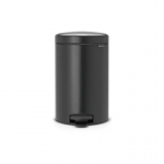 BRABANTIA &scaron;iuk&scaron;liadėžė su pedalu NewIcon 12L Confident Pilkas 233487