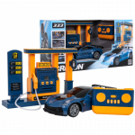 RoGer R/C Vehicle Sports Car with remote control + gas station
