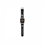 Karl Lagerfeld Karl Lagerfeld Dirželis KLAWLSLKCNK Apple Watch 42|44|45|49mm juoda|juodas strap 3D Rubber Karl&Choupette Heads