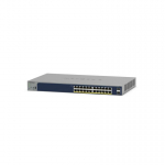 NETGEAR GS724TPv3 Valdomas L2 Gigabit Ethernet (10/100/1000) Maitinimas per Eternetą (PoE) Pilka