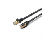UNITEK C1897BK-5M tinklo kabelis Juoda Cat7 S/FTP (S-STP)