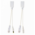 Gembird PP12-POE-0.15M-W PoE adapteris