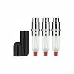 Travalo Classic HD gift set Juodas (refillable perfume atomizer 3 x 5 ml + case)