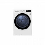 LG Džiovyklė LG Dryer Machine RH80V3AV6N Energy efficiency class A++, Front loading, 8kg, LED, Gylis 69 cm, Wi-Fi, Baltas