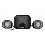 NATEC NGL-2111 garso kolonėlių komplektas namams Namų audio mini sistema 3 W Juoda