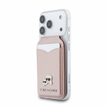 Karl Lagerfeld Karl Lagerfeld Mirror MagSafe Cardslot Stand Pink