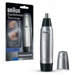 Braun Ear&Nose EN10 plaukų kirpimo ma&scaron;inėlė Juoda, Pilka