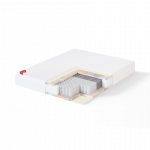 Sleepwell RED POCKET SPRING MATTRESS / 160x22x200 / hard / AVOLA Grey (18077)