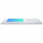 CLEVETURA CLVX 1 Touch-On-Keys AI bevielis klaviatūra, ANSI US Mac i&scaron;dėstymas, žirklinės jungtys, aliuminio korpusas, interaktyv