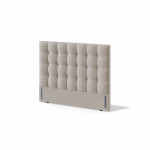Sleepwell RED/BLACK BLOCKELIS HEADBOARD / 121x126.5x14 / VERANO Light Beige (18302)