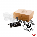 Prabangus viskio taurių rinkinys "Bosui"