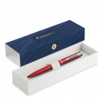 Allure Pen raudonas Waterman tu&scaron;inukas firminėje dovanų dėžutėje. Graviravimas įskaičiuotas