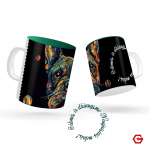 Puodelis "Sėkmės ir džiaugsmo Naujaisiais metais!"