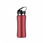 Ergonomi&scaron;ka gertuvė su &scaron;iaudeliu vandeniui raudona 600 ml